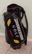 BRIDGESTONE GOLF B330 J715 Black/Red/Yellow Staff Golf Bag W Raincover Excel Con