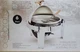 Celebrations 5 Piece 6.3-Quart Stainless Steel Round Chafing Dish Set, Roll Top