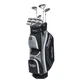Tour Edge TE-200 Complete Package Women's 11 Club Set BlackLadies RH Cart