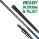 Aerotech SteelFiber Nexus Blue 50 Stiff Flex Driver Shaft With Adapter & Grip