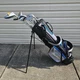 USKG Wt-10s DV3 11 Club Set Driver, 3H, 4H, 5-PW, SW, Putter & Bag For 63" 
