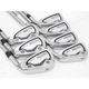 Used Epon AF-505 irons, NSPRO MOUDS3 TOUR120 (X) shafts, 7-piece set (1503)
