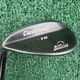 Left Cleveland CG15 60&deg; 12 Black Wedge Steel Shaft Zip Grooves 35.5" Lob