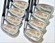 HONMA LB-708 KB MODEL 4STAR GOLD MOLE 8Pcs Regular Flex IRON SET  NWO