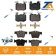Front Rear Ceramic Disc Brake Pads And Wear Sensors Kit For Mercedes-Benz GLC300