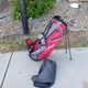 Top-Flite XL Golf Club Set Mens RH Red Stand Bag - 6 7 8 9 W Driver Putter