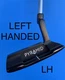 LEFT HANDED PYRAMID PUTTERS BLADE AZ-1 35&rdquo; PUTTER GOLF MILLED GROOVES LH LEFTY
