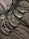 Right Ping G series iron set.5-W.graphite senior.red lie.1 flat.Gmax,glide 2.0