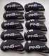 PING new G430 Golf Iron Club head cover Black neoprene 10 pieces set Cap Cover