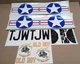 Top Flite Giant P-51D Mustang Gold Edition Kit Decals P51GD01 New!