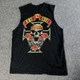 Guns N Roses 2021 Concert Tour Tank Top T Shirt Medium Cotton USA Skull Grunge 