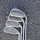 Ping Eye 2 - 5 6 8 9 Irons Black Dot RH K-Shaft Flex Steel