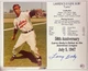 Larry Doby signed Cleveland MLB 50th Anniversary 8x10 Photo/Card- COA/HOF