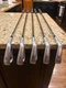 PING i25 iron set 5psc 6-PW cfs shafts jumbo grips ( brown dot)