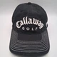 Callaway FT-5 Tour i New Era Strap Back Golf Hat Black White Script Logo Cap