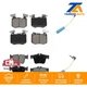 Front Rear Ceramic Disc Brake Pads And Wear Sensors Kit For Mercedes-Benz GLC300