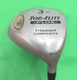 Top Flight Plus 3W 15&deg; RH Titanium Driver Tf 300 Womens Flex Graphite Shaft