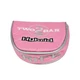 Rife Womens Two 2 Bar Hybrid Mallet Putter Head Cover Pink Magnetic Roll Grooved