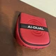 Odyssey Ai-Dual Square 2 Square Putter Headcover New Red Head Cover mallet