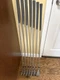 Great Mizuno Pro 245 Stiff Right-Handed  Iron Set 4-pw KBS C TAPER 115 gram.