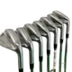 Used Honma Golf TOUR WORLD TW727P FORGED 8S Iron Set IR Custom Shaft (Flex S)
