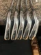 Mizuno MP-57 Cut Muscle Iron Set 6-PW Project X Steel Shaft RH Golf Pride Grips