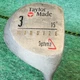 Vintage TaylorMade 3 Fairway Wood Mens RH System 2 Midsize Steel 15&deg; Golf Club