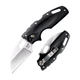 Cold Steel Tuff Lite 2.5 AUS8A Sheepsfoot Razor-Sharp Plain Blade 3.5 Griv-Ex