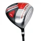 PowerBilt Golf Air Attack Men's 460cc Driver Black / Red - 10.5&deg; - Regular Flex