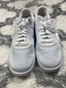 Size 15 Nike Air Force 1 One Flyknit 2.0 Low Pure Platinum White Knit av3042-100