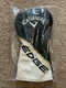 Callaway EDGE Driver head cover men golf. Gold Stripe. New
