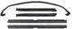 1971-75 GM Full Size; Convertible Top Frame Weatherstrip Set; 5 Piece Set