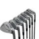 Mizuno MP-64 2012 Irons Set 7pcs 4-PW Dynamic Gold S400 Stiff Steel RH