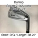 Dunlop Srixon Z-765 Irons 5-9.P Iron Set 38.25" D/G X-100 Right-Handed