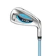 XXIO 13 Lady Iron Set 7-PW, SW Graphite MP-1300L Ladies Right Hand - EXCELLENT