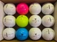 TOP FLITE XL CONTROL golf balls, CONTROL White & colors, Dozen
