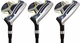 Senior Men's Rife Golf 812s Offset #11, #13, #15 Fairway Metal Wood Clubs Set