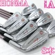 Rare HONMA CL 606 Pink Mole Iron Set Carbon Shaft Ladies 8 pieces FLEX A