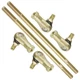 2 Tie Rod Sets for Yamaha Big Bear 400 4WD YFM400 2000-2012