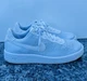 Nike Air Force 1 One Flyknit 2.0 Low Pure Platinum White Knit Men&rsquo;s Size 12.5