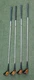 Wilson Staff 15 Patty Berg 4200 1,3, 4, 5 Wood Set Vintage RH Steel Ladies Flex