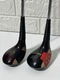 LOT OF 2 VINTAGE - Wilson Tour Approved #7 & Wilson 4200 #5 Wood Golf Clubs