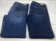 Jeans American Eagle Outfitters Women's Stretch Boot Leg 10/12 - 2 Lot