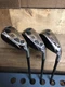 USED RH Senior Mens Powerbilt EX-550 Hybrid Iron Set #8-PW Senior Flex 5759-EX8P