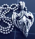 UFO Necklace Ball Chain New  Roswell Area 51 Tribal Alien Mothership Pendant