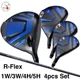 HONMA Golf Tour World TW767 Club Set 4pcs 1W/3W/4H/5H R-Flex Vizard EZ-C Shaft