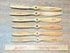 LOT OF (6) Vintage 11" & 12" Red Top Flite & Power Prop WOODEN PROPELLERS