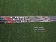UST Mamiya LIN-Q M40X Red Driver Shaft LINQ w/installed Adapter Tip & Grip NEW