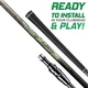 Aerotech SteelFiber Nexus Black 60 Driver Shaft With Adapter & Grip - New