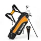 OFFICEJOY Kids Golf Clubs, Stand Bag with 3# Fairway Ages 8-10, Orange 